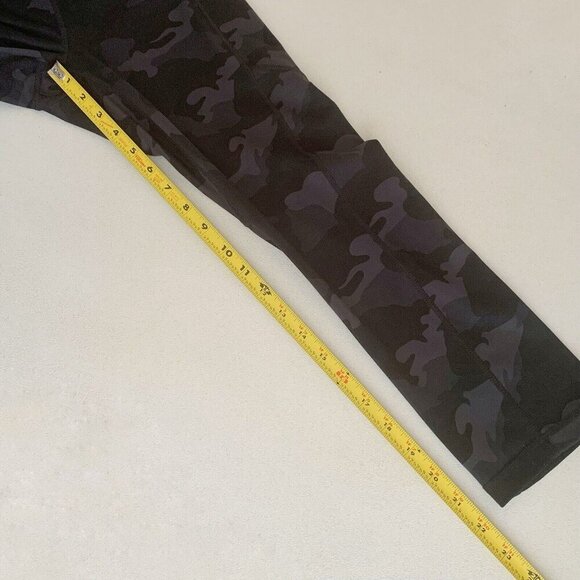Yogalicious Lux Leggings Womens Small Black‎ Gray Camo Pockets workout yoga - Picture 10 of 10